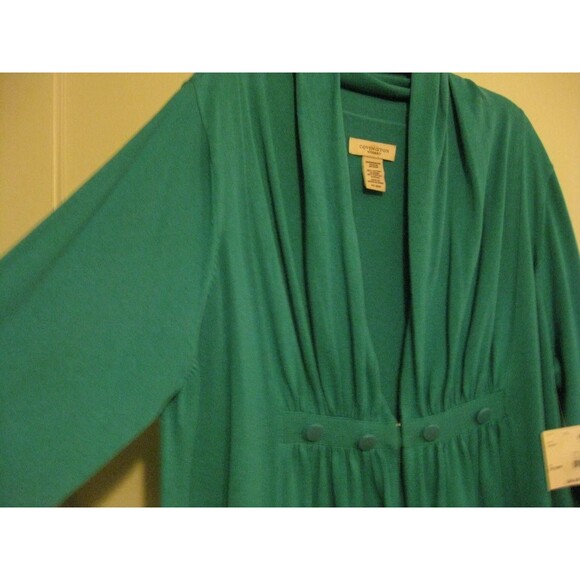 NEW Covington Woman Teal color-Sweater-plus size 22-24 - Picture 1 of 4